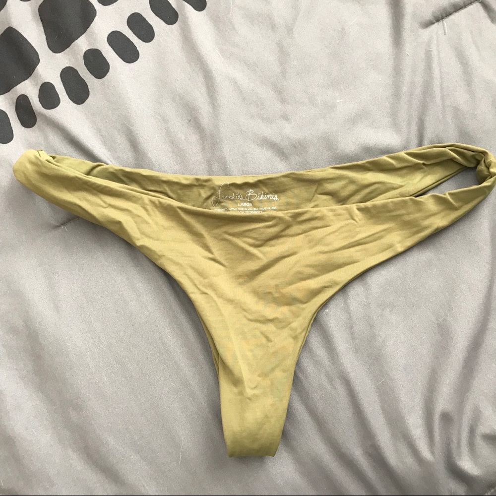 Forest green bikini bottoms